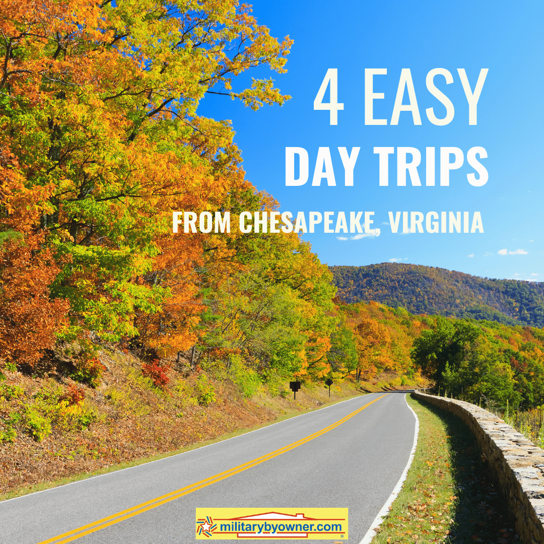 4 Easy Day Trips from Chesapeake, Virginia 