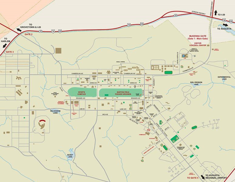 Fort_Gordon_map_DIRECTIONS