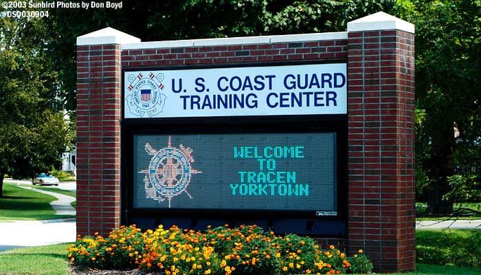 Coast Guard Training Center gate image