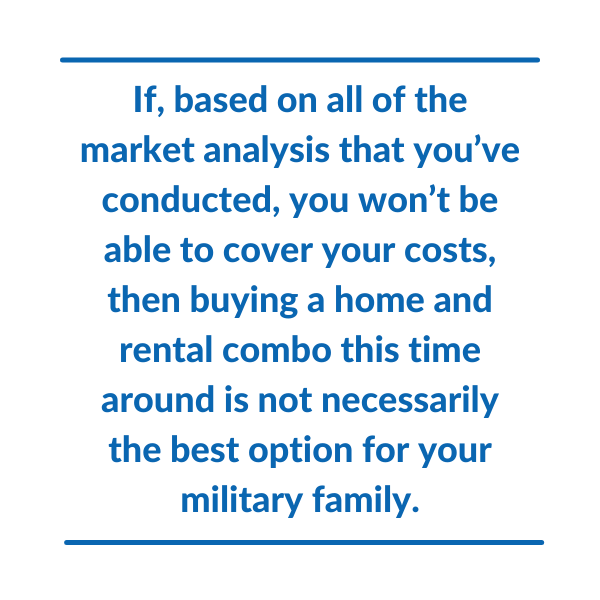 Buying a Home with Renting in Mind quote