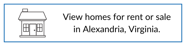 Alexandria_homes line drawing of home with text view homes for rent or sale in Alexandria Virginia