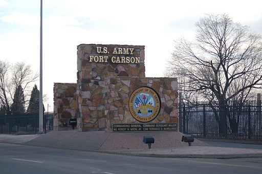 Fort Carson gate