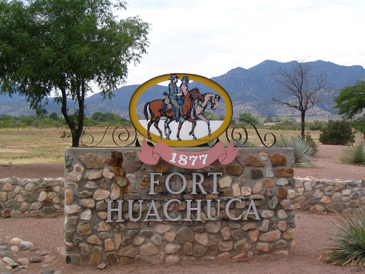 Fort_Huachuca_Buffalo_Soldier_Gate