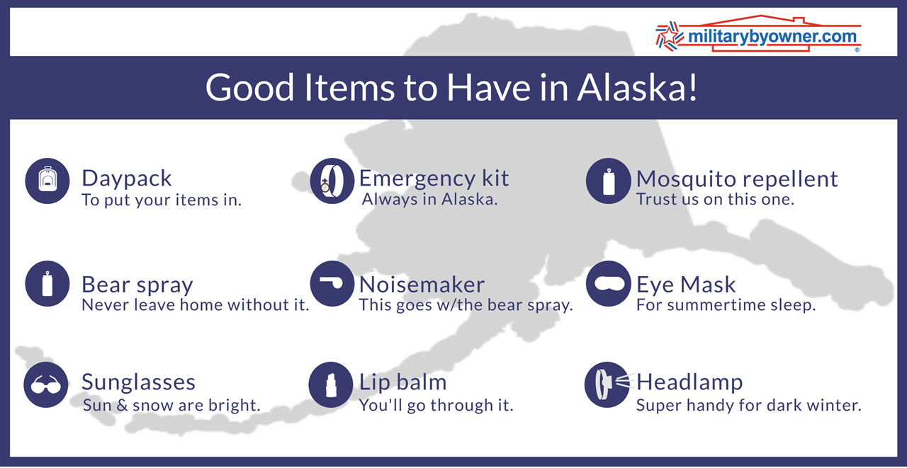 good items to have in Alaska