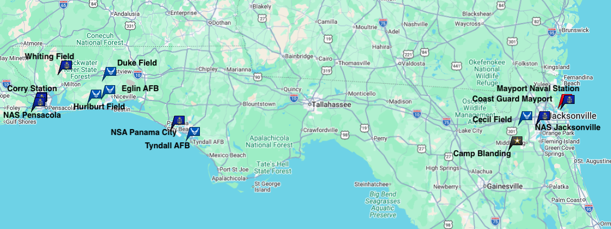 Northern-Florida-Military-Installations
